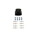 Connect for VW Electrical Male Connector 2.8mm 8 Pin Kit 85pc 37385 Tool Connection - Dynamic Drive