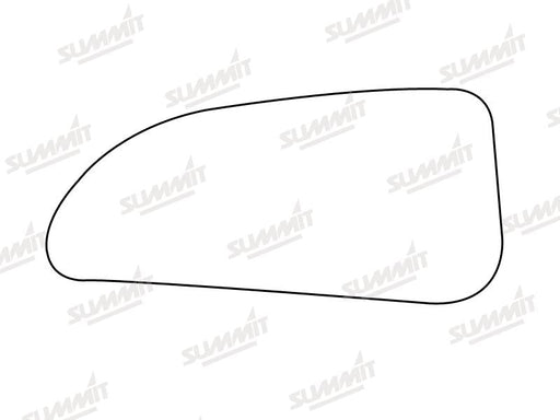 Summit Stick-On Commercial Lower Blind-Spot Mirror Glass fits Nissan Interstar, Renault Master, Vauxhall Movano RHS Summit - Dynamic Drive