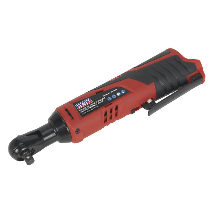 Sealey Cordless Ratchet Wrench 3/8"Sq Drive 12V SV12 Series Body Only CP1202 Sealey - Dynamic Drive