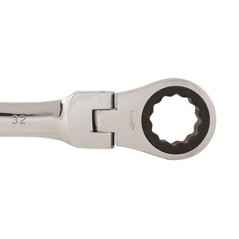 Silverline Flexible Head Ratchet Spanner 32mm Silverline - Dynamic Drive