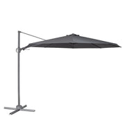 Dellonda Cantilever Parasol with 360 Rotation, Tilt & Cover 3m - Grey Dellonda - Dynamic Drive