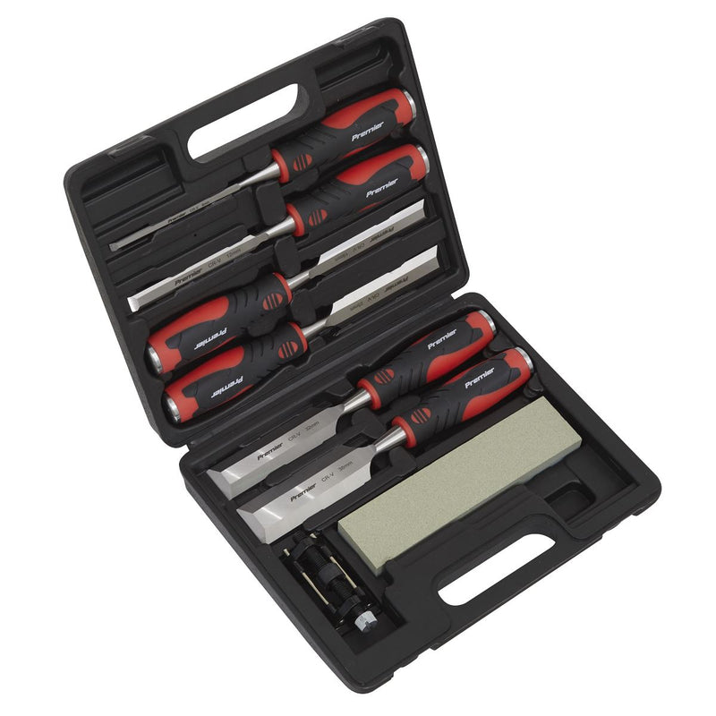 Sealey Hammer-Thru Wood Chisel 8pc Set AK9240 Sealey - Dynamic Drive