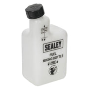 Sealey Petrol/Fuel 2-Stroke Mixing Bottle 1L JMIX01 Sealey - Dynamic Drive