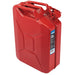 Draper Steel Fuel Can, 20L, Red 07568 Draper - Dynamic Drive