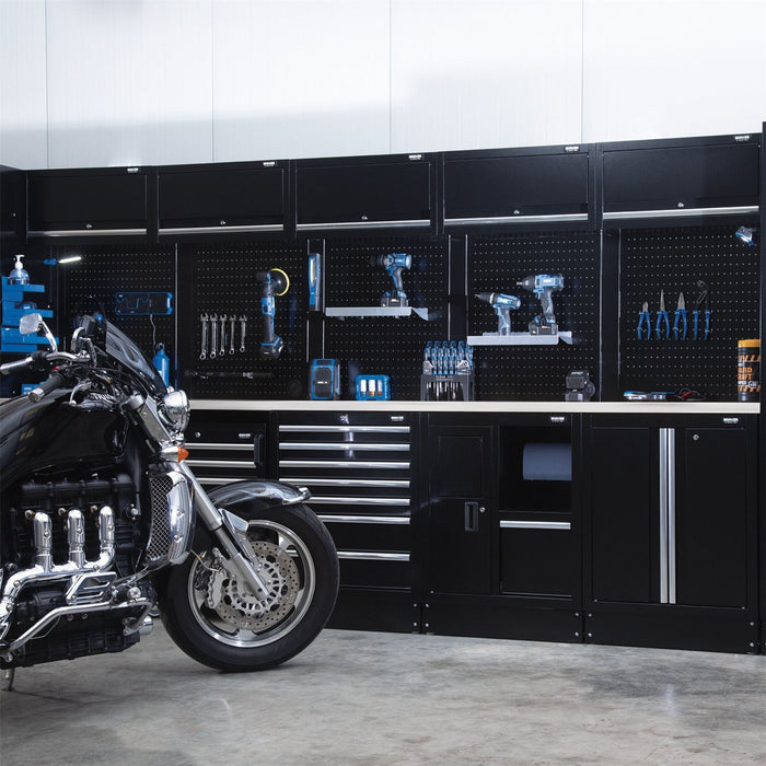 Draper BUNKER Modular Storage Combo with Stainless Steel Worktop (25 Piece) Draper - Dynamic Drive