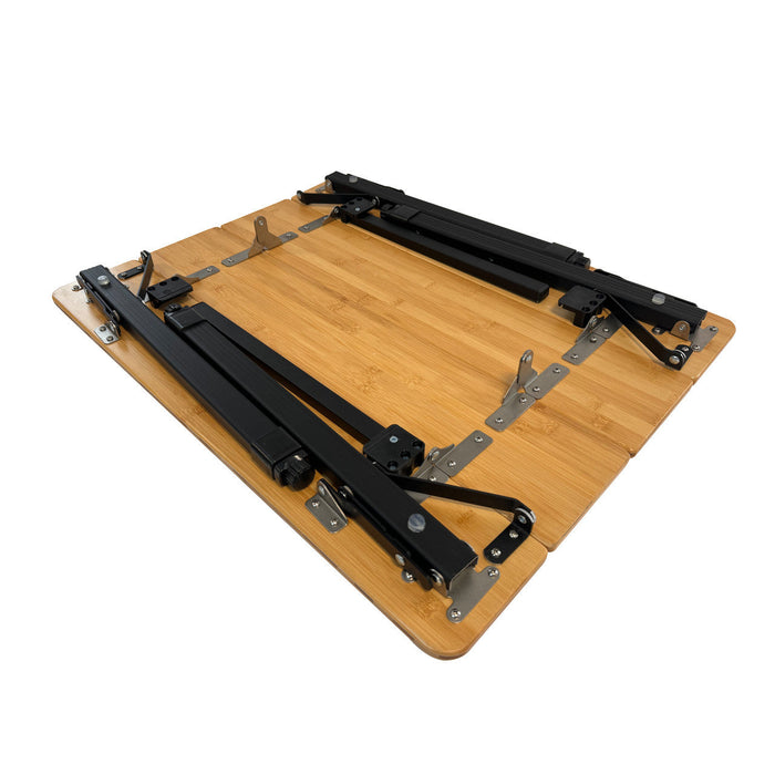 Olpro Bamboo Camping Table 4 Folding 65cm x 50cm Olpro - Dynamic Drive