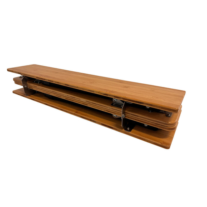 Olpro Bamboo Camping Table 4 Folding 80cm x 60cm Olpro - Dynamic Drive