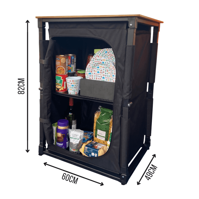 Olpro Bamboo Cooking Table 60cm x 49cm x 82cm Olpro - Dynamic Drive
