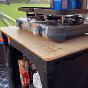 Olpro Bamboo Cooking Table 60cm x 49cm x 82cm Olpro - Dynamic Drive