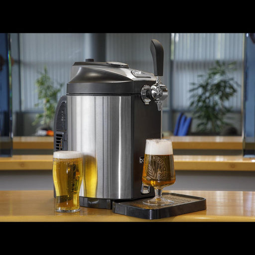 Baridi 5L Mini Keg Draft Beer Dispenser Tap 4C Integrated Cooling Baridi - Dynamic Drive