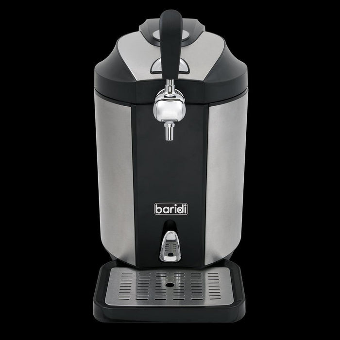 Baridi 5L Mini Keg Draft Beer Dispenser Tap 4C Integrated Cooling Baridi - Dynamic Drive