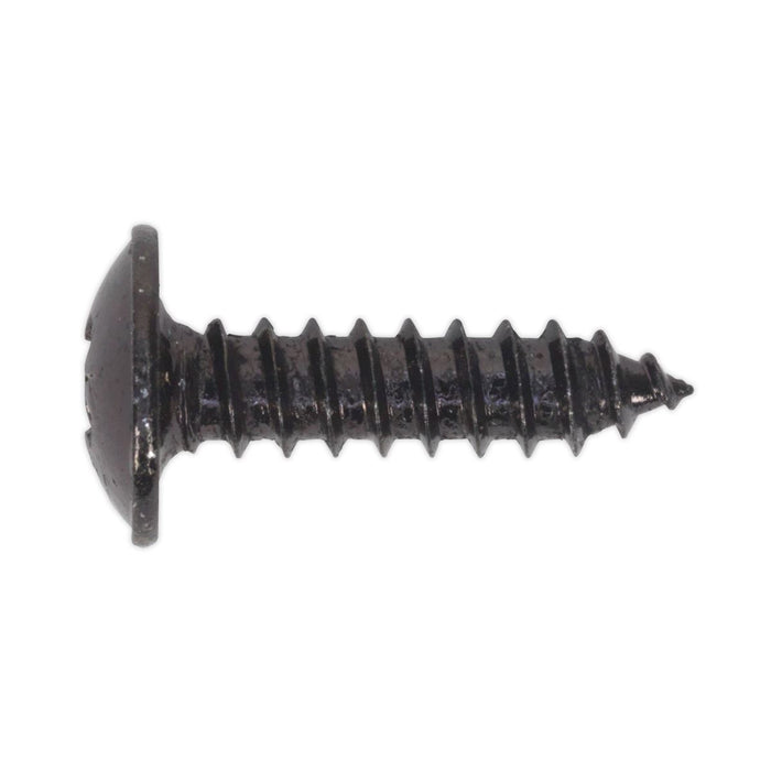 Sealey Self Tapping Screw 4.2 x 16mm Flanged Head Black Pozi Pack of 100 BST4216 Sealey - Dynamic Drive