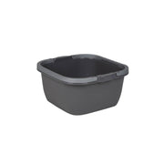 Bo-Camp Washing Bowl Square Polyethylene 13L Grey Bo-Camp - Dynamic Drive