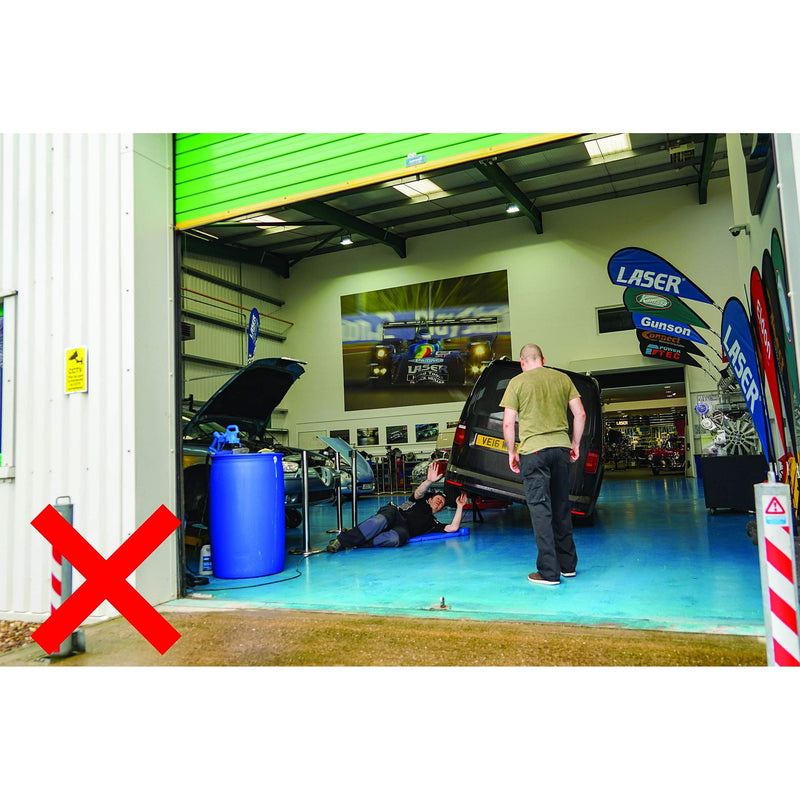 Laser Plastic Folding Safety Barrier 7490 Laser - Dynamic Drive