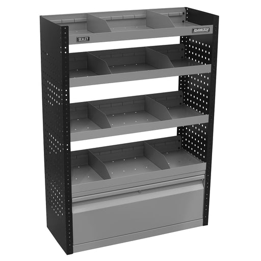 Sealey Modular Flat Shelf Van Storage System APMSVCOMBO1 Sealey - Dynamic Drive