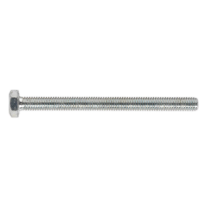 Sealey HT Setscrew M6 x 75mm 8.8 Zinc Pack of 50 SS675 Sealey - Dynamic Drive