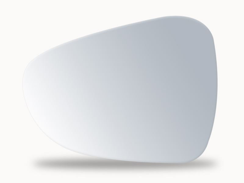Summit Stick-On Standard Mirror Glass fits Citroen C5 08 on LHS Summit - Dynamic Drive