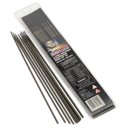 Sealey Welding Electrode2.5 x 300mm Pack of 10 WE1025 Sealey - Dynamic Drive