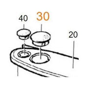 Truma Blank Cover S3002/S5002 50Mm 30040-60900 Truma - Dynamic Drive