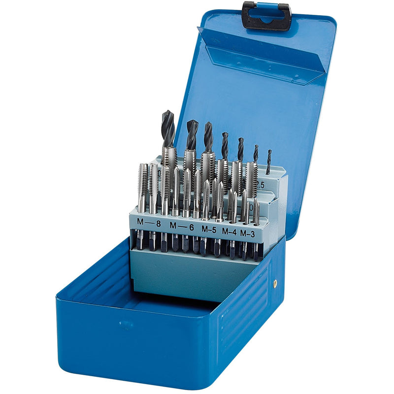 Draper Metric Tap and HSS Drill Set (28 Piece) 40891 Draper - Dynamic Drive