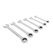 Silverline Fixed Head Ratchet Spanner Set 6pce 8 - 17mm Silverline - Dynamic Drive