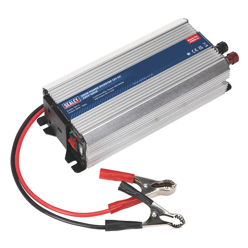 Sealey Power Inverter 500W 12V DC 230V~50Hz PI500 Sealey - Dynamic Drive