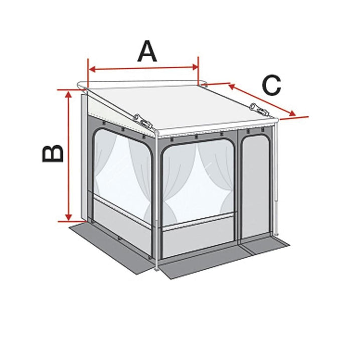 Fiamma Caravanstore XL ZIP 310 Privacy Room (08363-02-) Fiamma - Dynamic Drive