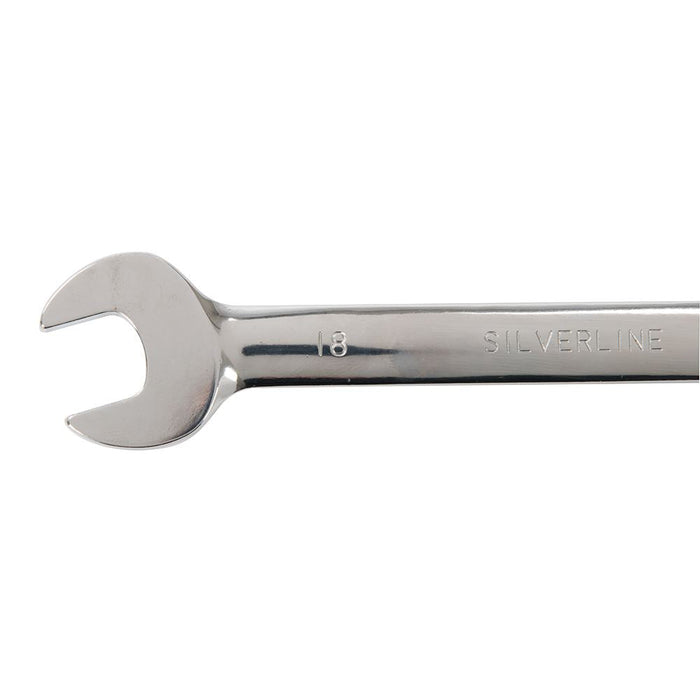 Silverline Fixed Head Ratchet Spanner Set 6pce 8 - 17mm Silverline - Dynamic Drive