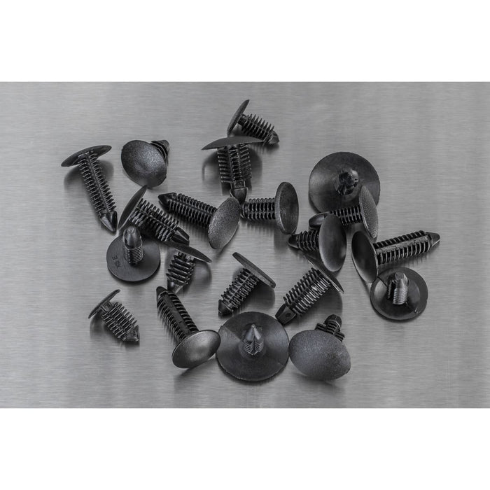 Sealey Fir Tree Clip Assortment Pack of 100 TCFT100AS Sealey - Dynamic Drive