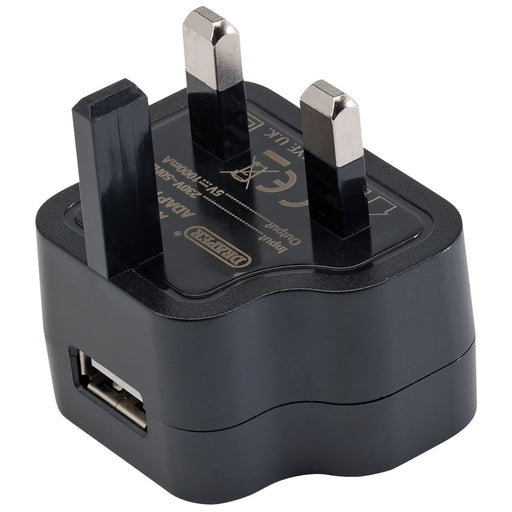 Draper 230V USB Charger, 1 Amp 93038 Draper - Dynamic Drive