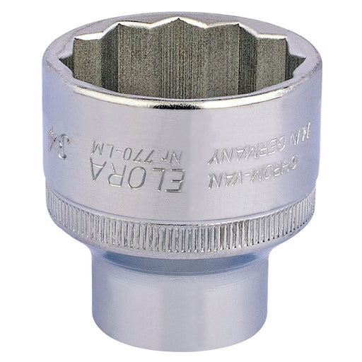 Draper Elora Bi-Hexagon Socket, 1/2" Sq. Dr., 34mm 15289 Draper - Dynamic Drive