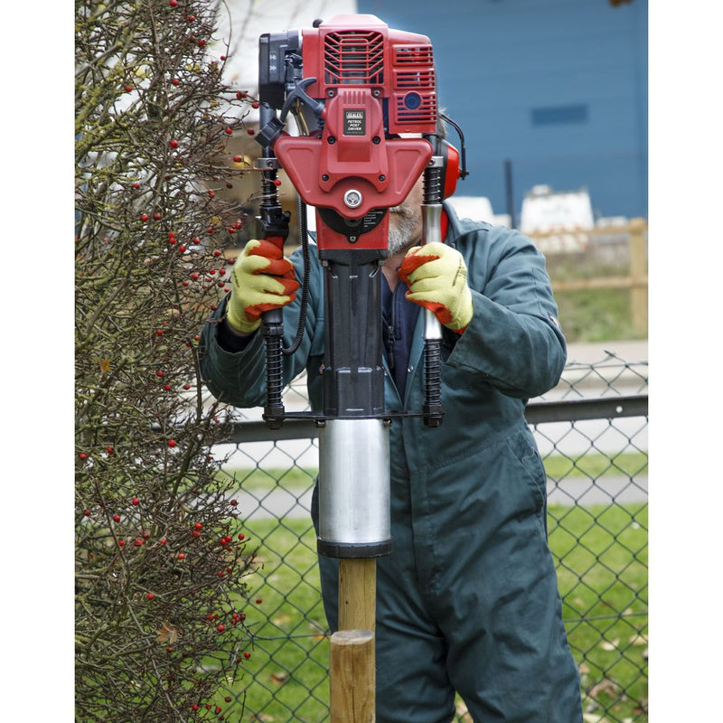 Sealey 2-Stroke Petrol Post Driver100mm PPD100 Sealey - Dynamic Drive