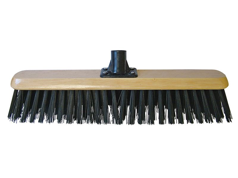 Faithfull PVC Platform Broom Head 450mm (18in) Threaded Socket Faithfull - Dynamic Drive