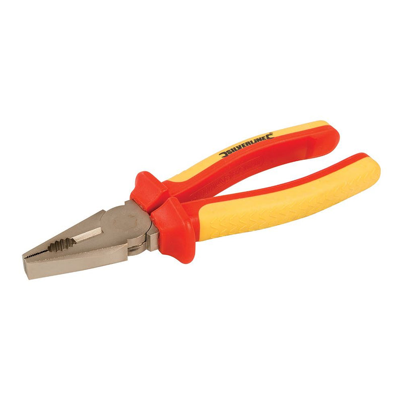 Silverline Expert VDE Combination Pliers 180mm Silverline - Dynamic Drive
