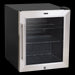 Baridi 50L Tabletop Drinks Fridge Mini Beer Cooler Glass Door Stainless Steel Baridi  - Dynamic Drive