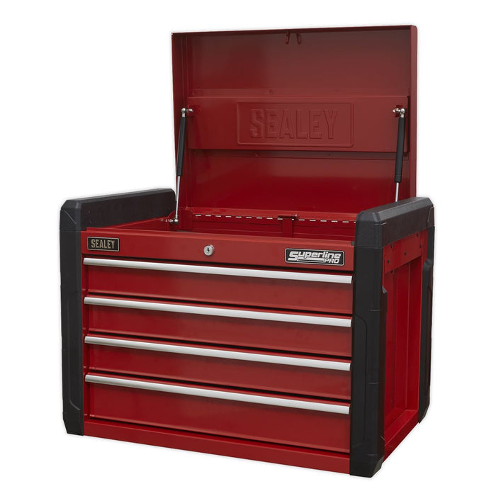 Sealey Topchest 4 Drawer with Ball-Bearing Slides AP3401 Sealey - Dynamic Drive