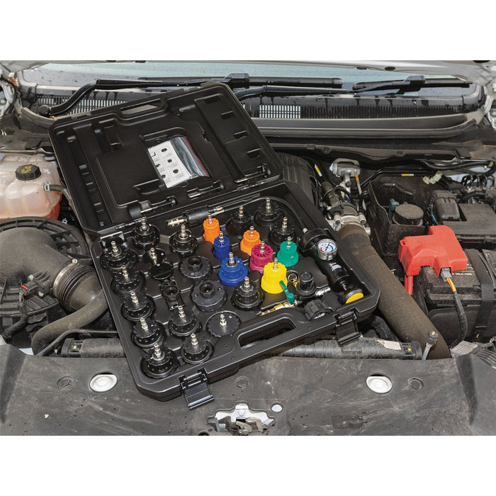 Draper Radiator and Cap Pressure Test Kit (32 Piece) 23420 Draper - Dynamic Drive