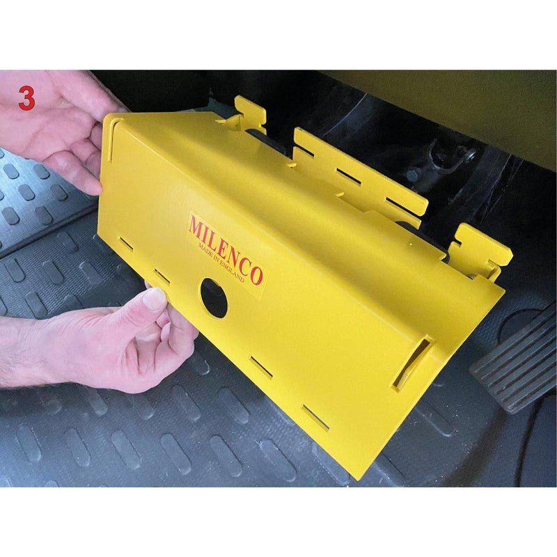 BC Pedal Lock for 2016 Onwards Fiat Ducato, Peugeot Boxer, Citroen Relay, Motorhome Milenco - Dynamic Drive