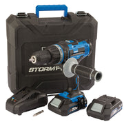 Draper Storm Force 20V Combi Drill, 2 x 2.0Ah Batteries, 1 x Charger Draper - Dynamic Drive