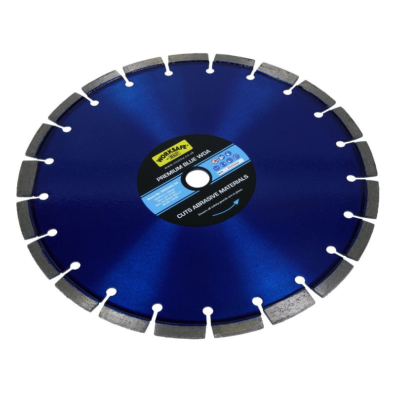 Sealey Premium Blue WDA Diamond Blade300 x 20mm WDA300/20 Sealey - Dynamic Drive