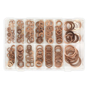 Sealey Copper Sealing Washer Assortment 250pc AB020CW Sealey - Dynamic Drive