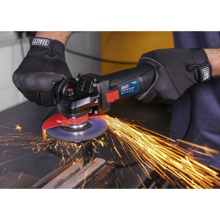 Sealey Angle Grinder 115mm 750W/230V Slim Body SGS115 Sealey  - Dynamic Drive
