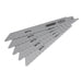 Draper Bi-metal Reciprocating Saw Blades for Metal, 150mm, 10tpi (Pack of 5) Draper - Dynamic Drive