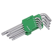 Sealey Security TRX-Star* Key Set 9pc Long AK7162 Sealey - Dynamic Drive
