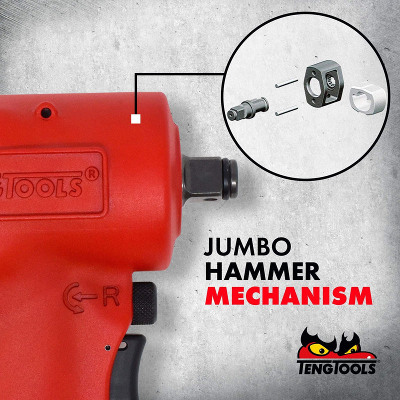 Teng Tools 1/2" Mini Air Impact Wrench Teng Tools - Dynamic Drive