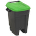 Sealey Refuse/Wheelie Bin 100L Green BM100G Sealey - Dynamic Drive
