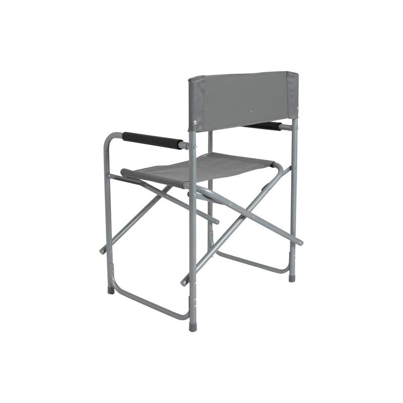Bo-Camp Director's Chair Steel Grey Bo-Camp - Dynamic Drive