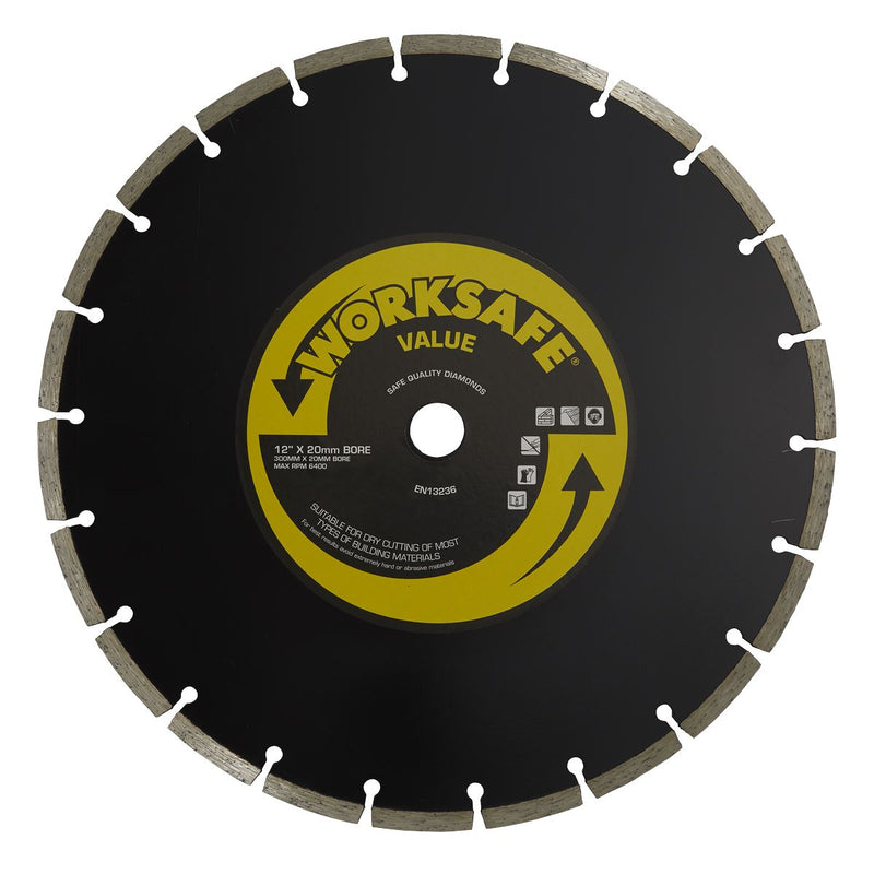 Sealey Value Diamond Blade300 x20mm WDV300/20 Sealey - Dynamic Drive
