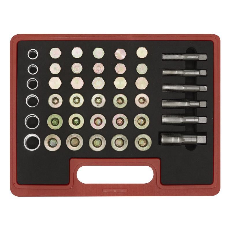 Sealey Oil Drain Plug Master Thread Repair Set VS661 Sealey - Dynamic Drive