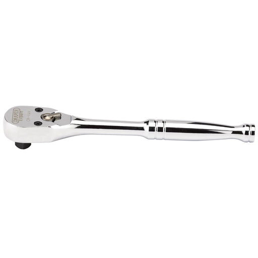 Draper 60 Tooth Sealed Head Reversible Ratchet, 1/4" Sq. Dr. 43718 Draper - Dynamic Drive